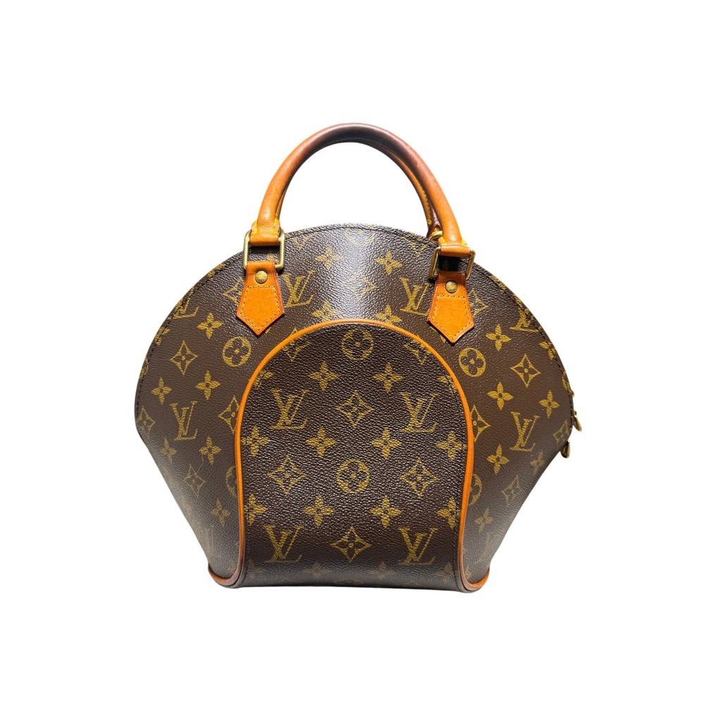 Louis Vuitton Monogram Ellipse PM Handbag Brown M51127‎ Vintage Made in France